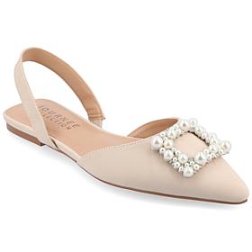 Journee Collection Womens Hannae Wide Width Flats