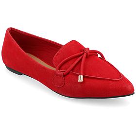 Journee Collection Womens Muriel Narrow Width Flat