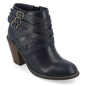 Journee Collection Womens Strap Bootie