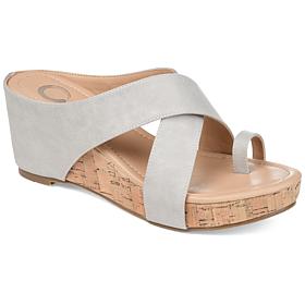 Journee Collection Women's Tru Comfort Foam Rayna Wedge Sandal
