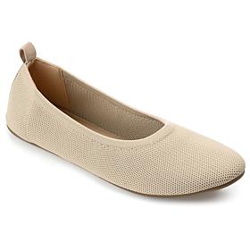 Journee Collection Womens Tru Comfort Foam WD Jersie Foldable Flat