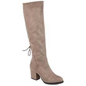 Journee Collection Women's Tru Comfort Foam Wide Calf Leeda Boot