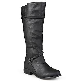 Journee Collection Women's Wide Calf Harley Boot
