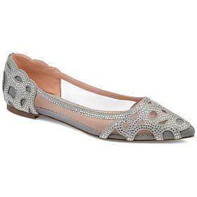 Journee Collection Women's Wide Width Batavia Flat