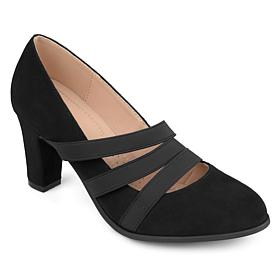 Journee Collection Womens Wide Width Comfort Loren Pump