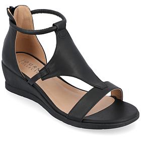 Journee Collection Womens Wide Width Trayle Sandal Wedge