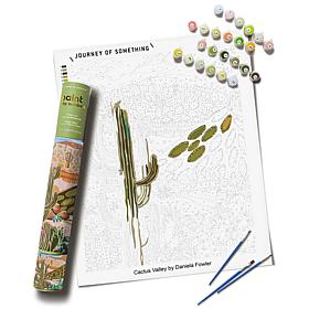 Journey of Something Cactus Valley Paint by Numbers Kit