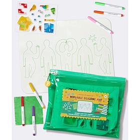 Journey of Something Wipeable Silicone Mat Friends Reusable Kit