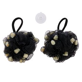 Joy CleanBoss 2-pack Body Wash Loofah Puffs with Soap Beads