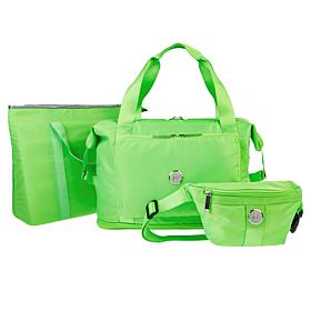 Joy CleanBoss Expandable Pop Tote with Belt Bag & New Cooler Bag