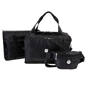 Joy CleanBoss Expandable Pop Tote with Belt Bag & New Cooler Bag