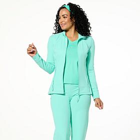 Joy Collection Cool & Clean Luxe Performance Zip Up Jacket