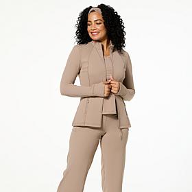 Joy Collection Cool & Clean Luxe Performance Zip Up Jacket