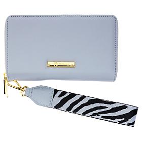 Joy Luxe Leather Best Gift Ever Double Wallet Wristlet with RFID