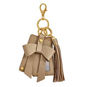 Joy Luxe Leather Glamorous Charms 3-piece Keychain Collection