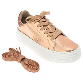 Joy Performance Comfort Leather Sneakers with Orthotic Insole
