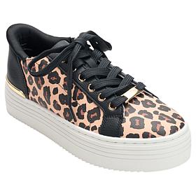 Joy Performance Easy-On Easy-Off Leather Platform Comfort Sneakers
