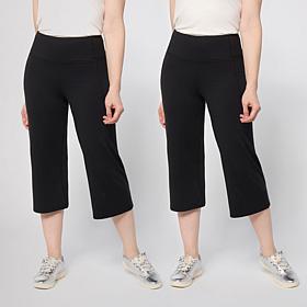 Joy Performance Luxe Buttersoft Buy One, Get One Wide Leg Capris