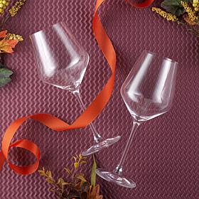 JoyJolt Layla Crystal 4-pc. 13.5 oz. White Wine Glasses