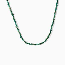 KALIFANO Green Turquoise-Color Howlite Nugget 31" Necklace