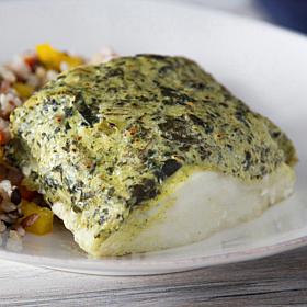 Kansas City Steaks 4 - 7oz Cod Florentine