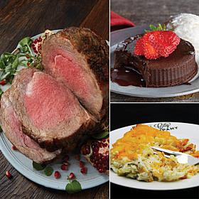 Kansas City Steaks 4.5lb Prime Rib w/ Potato Casserole & 4 Truffles