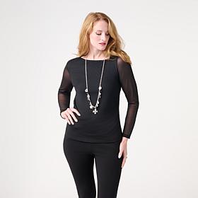 KAP by Kaphill Asymmetrical Mesh Top