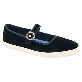 Keds Maisie Velvet Adjustable Mary-Janes