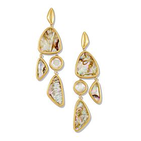 Kendra Scott Margot Gemstone Statement Drop Earrings 