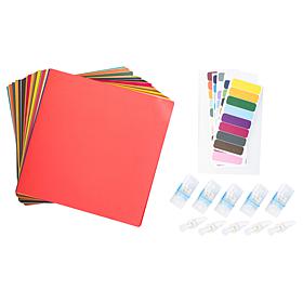 Kingston Crafts Mega Card Stock and Adhesive Bundle