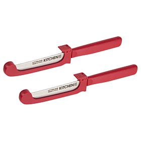 Kitchen HQ 2-pack 3-in-1 Knife, Peeler and Slicer