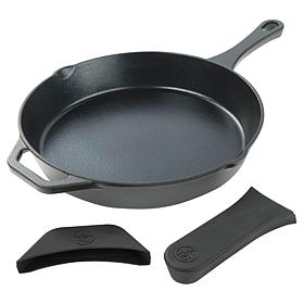 Kitchen HQ Diamond-Infused Ceramic Nonstick Cast Iron 12" Skillet