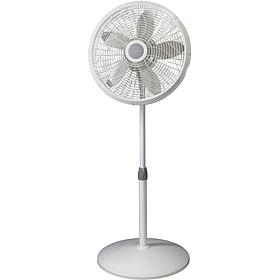 Lasko 18" Adjustable Elegance and Performance Pedestal Fan - White