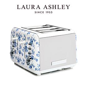 Laura Ashley VQ 4-Slice Toaster, China Rose