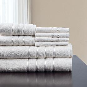 Lavish Home 100% Cotton Plush 8-piece Bath Towel Set