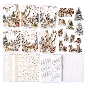 LDRS Creative Winter Wonderland Card-Making Kit - Makes 18 Cards