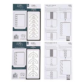 LDRS CREATIVE Woven Edge Dies - Set of 2
