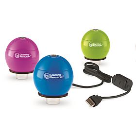 Learning Resources Zoomy 2.0 Blue Handheld Digital Microscope
