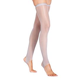 LECHERY® Lustrous Silky Shiny Stirrup Thigh Highs