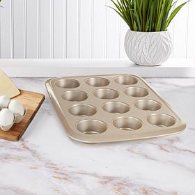 Leo Balance 12-Cup Carbon Steel Muffin Pan