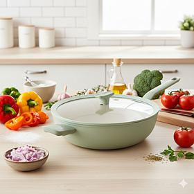 Leo Balance 12.75" Wok Pan with Glass Lid