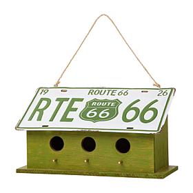 License Plate Birdhouse