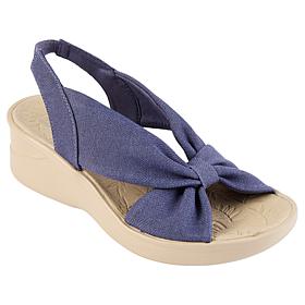 LifeStride with Bzees Technology Washable Wedge Sandals - Serenade