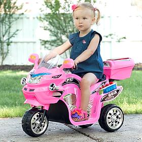 Lil' Rider 3-Wheel Battery-Powered FX Sport Bike - Pink