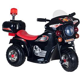 Lil' Rider SuperSport 3-Wheel Battery-Operated Motorcycle  - Black