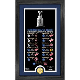 Limited Edition 12"x20" Maple Leafs Commemorative Frame