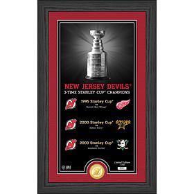 Limited Edition New Jersey Devils 12" x 20" Framed Commemorative