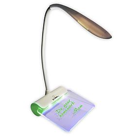 LINSAY Smart LED Notepad Lamp with 2 USB Charger Charging