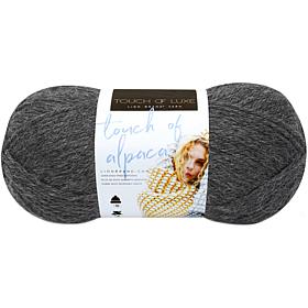 Lion Brand Touch Of Alpaca Yarn - Charcoal