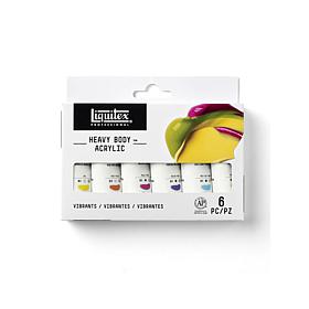 Liquitex Heavy Body Acrylic Vibrant Set of 6